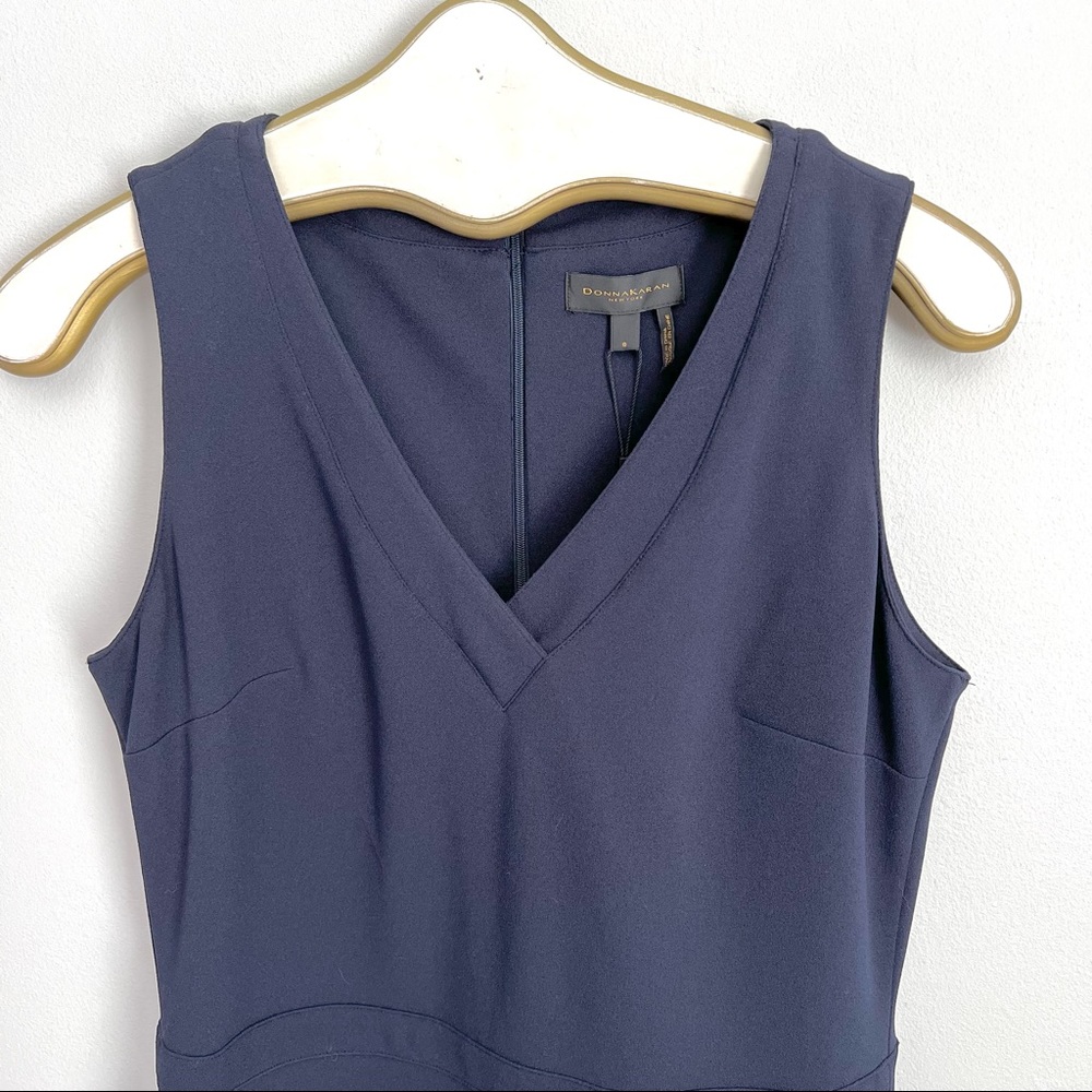 NWT Donna Karan Navy dress - Picture 5 of 14
